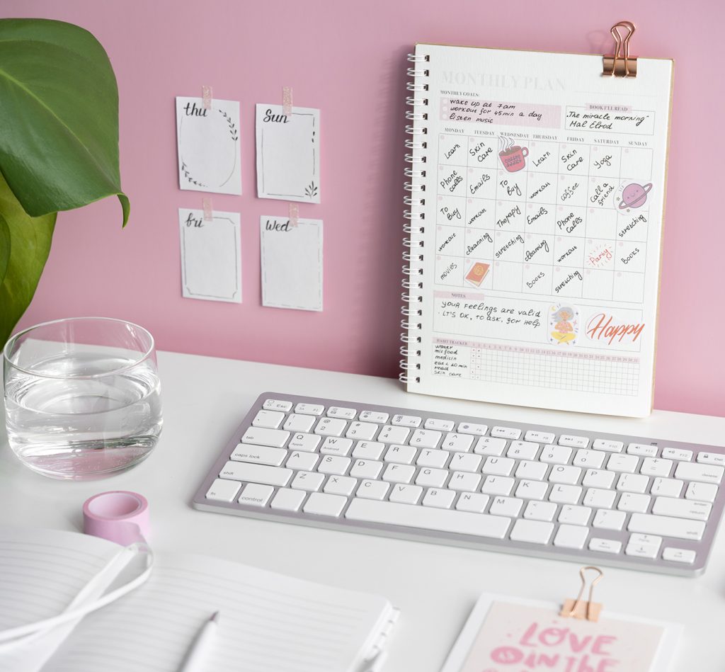 Imagen de Escritorio organizado paz y tranquilidad